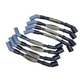 Ton's Performance LS Engine 10 mm Titanium High Heat Performance Spark Plug Ignition Wires Set for Use with Round/Square Coils 9070-TI-10MM