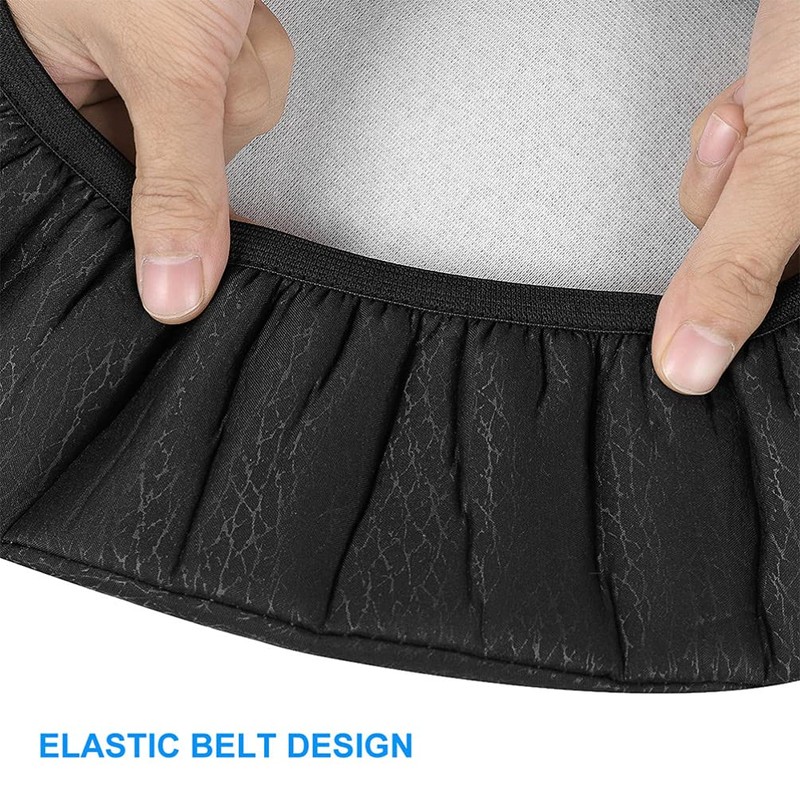 MILISTEN Removable Stool Protector, 2 Pack Bar Stool Cushion PU