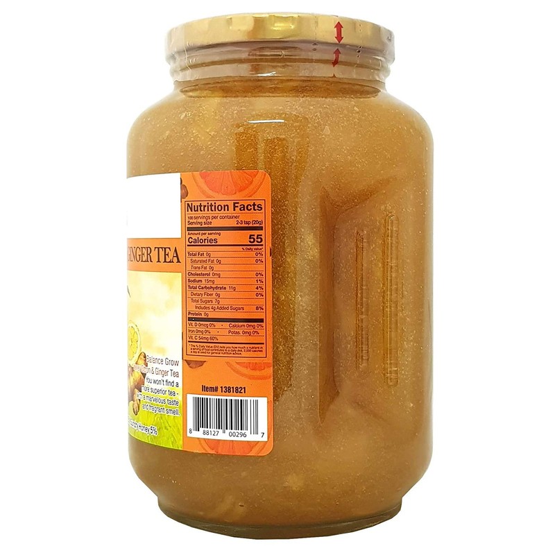 Balance Grow Honey Citron and Ginger Tea 70.55oz (4.4 lbs/2KG)