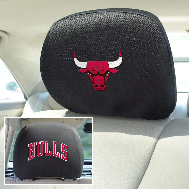 FANMATS 12521 Chicago Bulls - Juego de Fundas Bordadas para