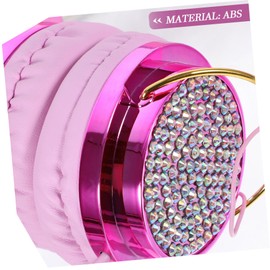 OSALADI Child Headset Boys and Girls Cartoon Headphones Long for Plane Comfortable on Ear Volume Limit Random Color