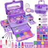 Dpai 54 Pcs Kids Makeup Kit for Girls, Princess Real