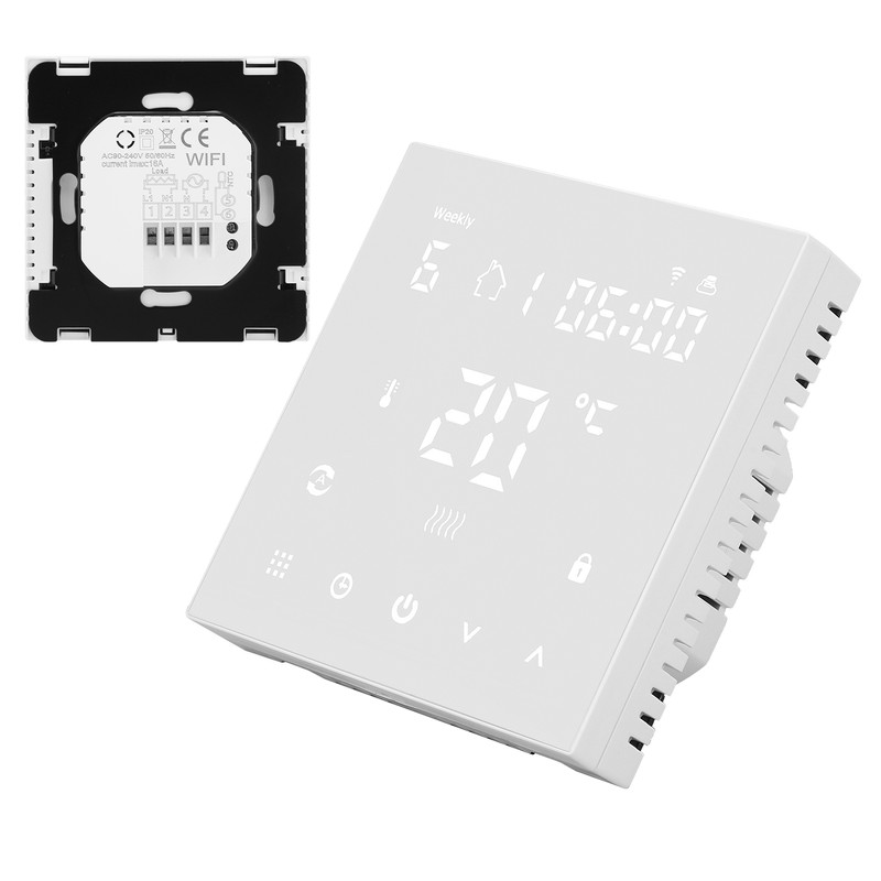 16A Digital Display Smart Thermostat Remote WiFi Temperature Controller for