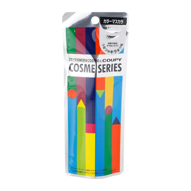 Stationery Cosmetics Coupy Pattern Color Mascara A Silver Silver Glitter