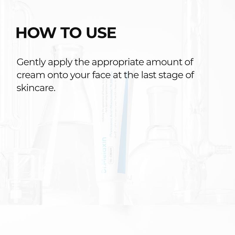 Dr.Melaxin - TX Cream 50ml｜Nano-sized Tranexaminc Acid for Dark Spots