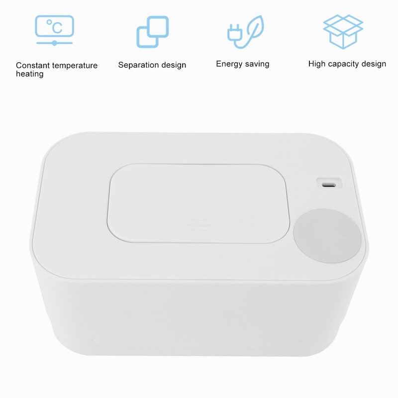 Compact Wipes Warmer Portable Wipe Warmer Baby Wet Wipes Dispenser