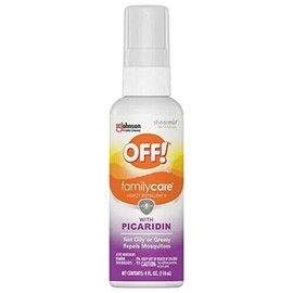 OFF! FamilyCare Insect & Mosquito Repellent Spritz,  Made with Picaridin 4 oz