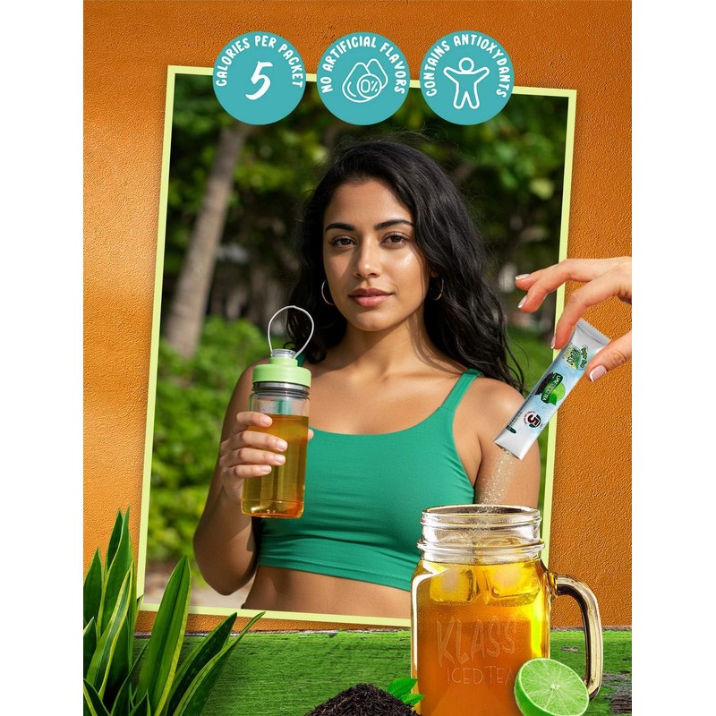 Klass Iced Tea Drink Mix - Sugar Free Variety Pack
