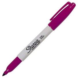 Sharpie Fine Point Permanent Marker Open Stock-Berry