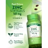 Zinc with Vitamin C | 50mg | 120 Softgels |