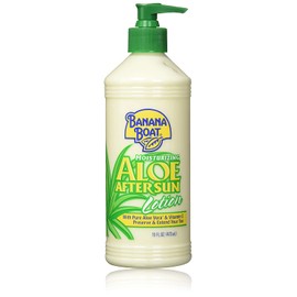 Banana Boat After Sun Lotion Aloe, 16 Fl Oz. (Pack of 2)