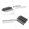 Angoily Aluminum Vertical Laptop Stand Desktop Holder for Laptops and