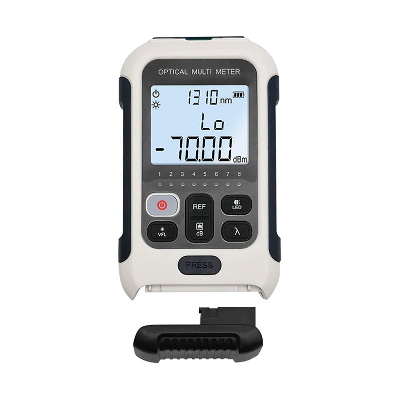 Optical Fiber Power Meter Portable 4 in 1 Digital Rechargeable