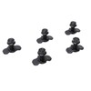 5Pcs L Track Double Lug Threaded Stud Fitting M10 X