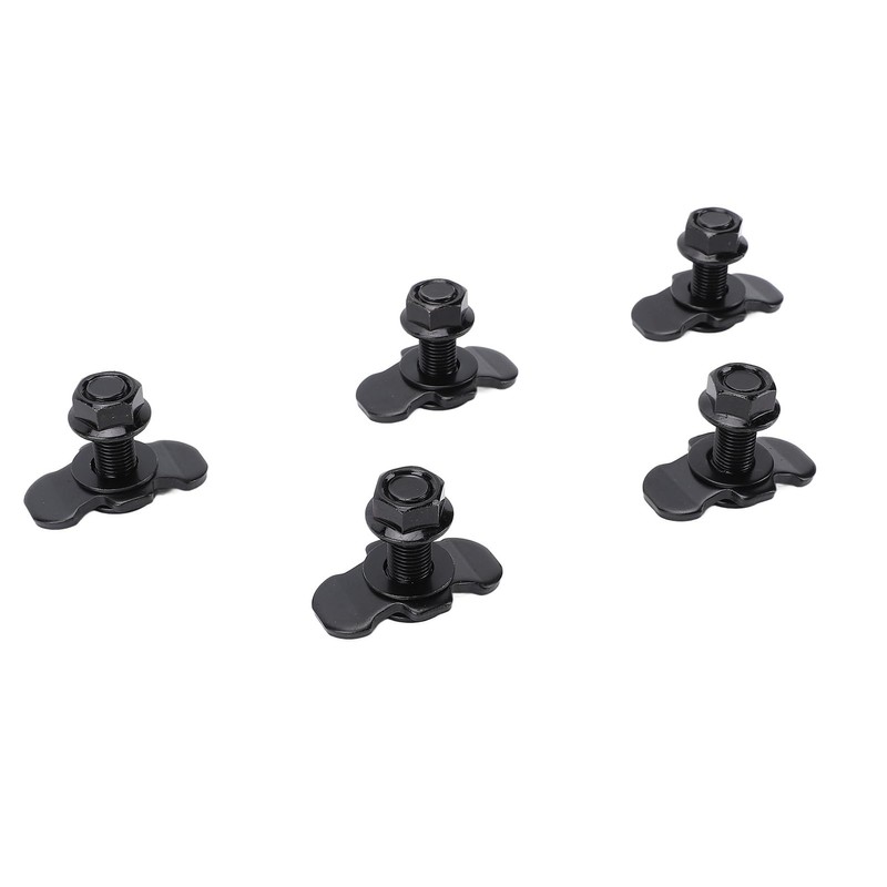 5Pcs L Track Double Lug Threaded Stud Fitting M10 X