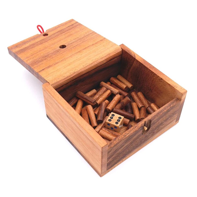 ROMBOL Endlich die 6 (Finally the 6), wooden game, Super
