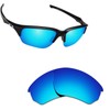 Alphax Ice Blue Polarized Replacement Lenses for Oakley Flak Beta