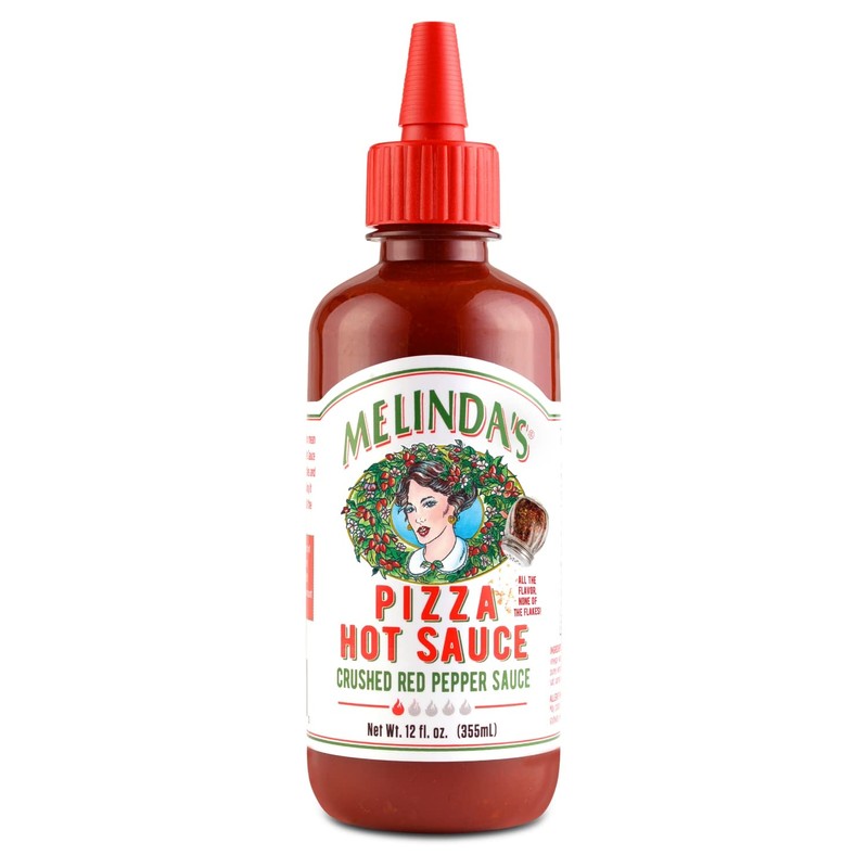 Melinda’s Pizza Hot Sauce - Crushed Red Pepper Sauce Made