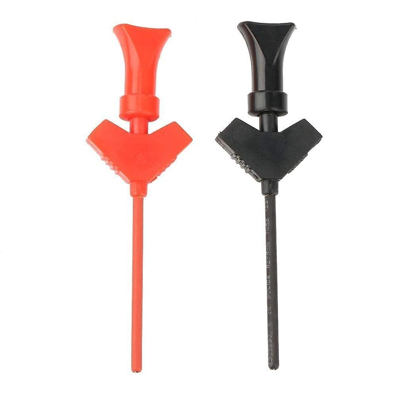 Pack of 10 Test Hook Clips Mini Test Clip Jumper