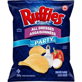 PepsiCo Lay's Ruffles All Dressed Party Size 350g/12.3 oz