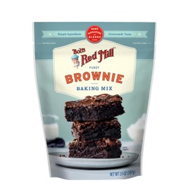 Bob's Red Mill Signature Brownie Baking Mix, 14oz (Pack of 4) - Non GMO, Kosher