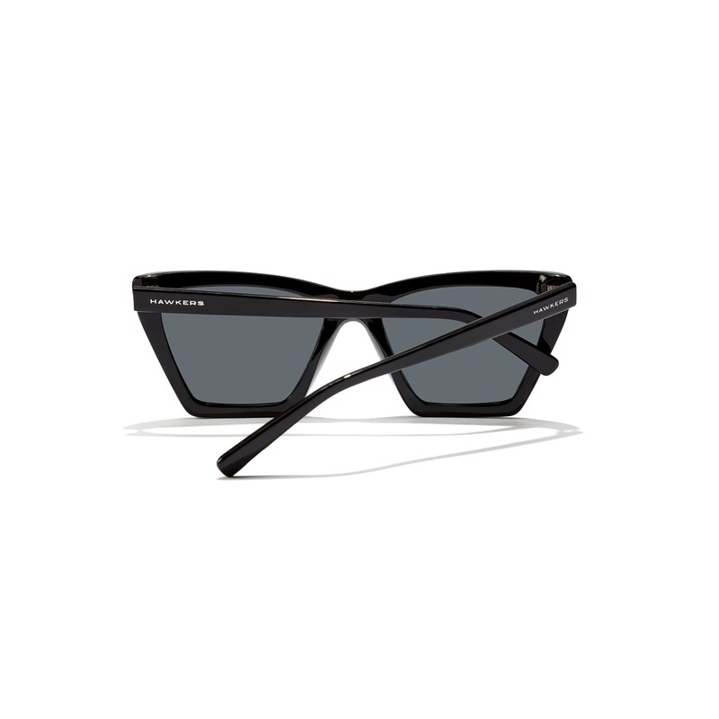 HAWKERS FLUSH Sunglasses for Men and Women, Black polarised