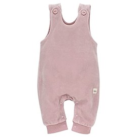 Pinokio Baby Girl Dungarees, pink, 68