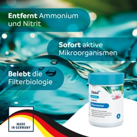 OASE 43150 AquaActiv BioKick Pond Bacteria Starter Bacteria for Fish Pond Garden Pond Swimming Pond, Silver