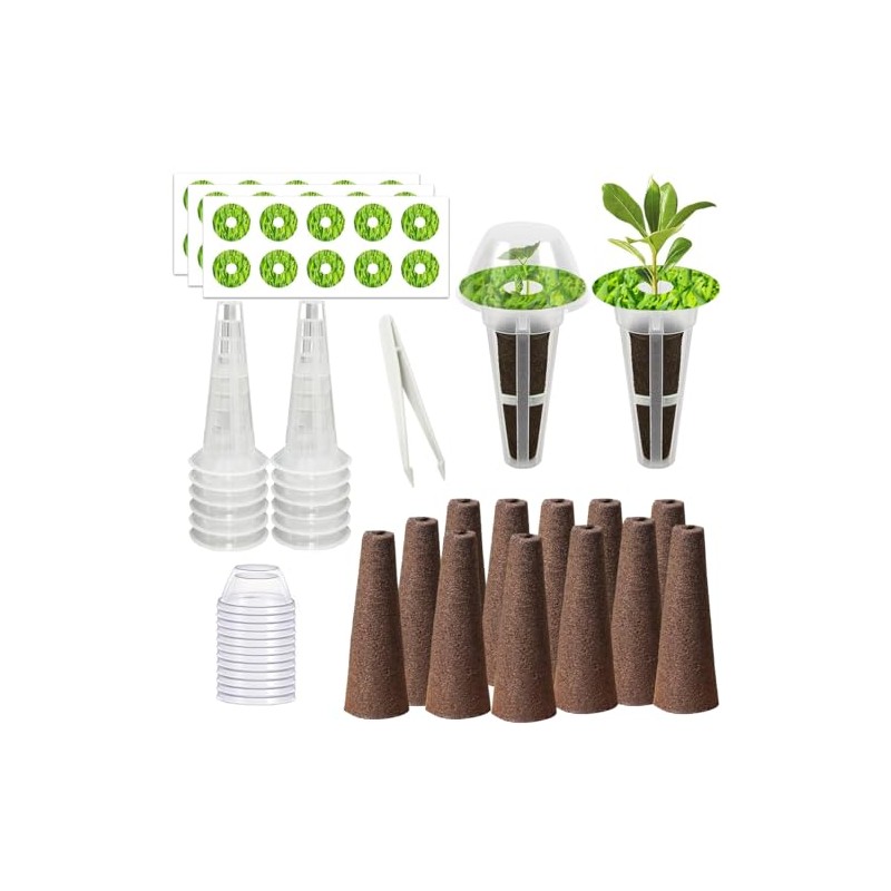 67-Piece Hydroponic Seed Pod Kit for Indoor Gardening