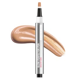 Neutrogena Healthy Skin Glow Perfector Concealer Pen, Lightweight Liquid Makeup for Face with Pro-Vitamin B5 & Vitamin E for a Radiant Finish, Light, 0.1 oz