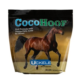 Uckele by SmartEquine CocoHoof, Hoof Supplements for Horses | Biotin for Horses Hooves | Horse Vitamins and Minerals Supplement | Provides Amino Acids, Fatty Acids and Vitamins, 12 lb Bag