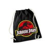Jurassic Park Logo Gym Bag schwarz, Größe:onesize