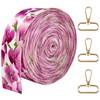 Printed Flower Nylon Webbing with Buckle 1 1/2 inch 6