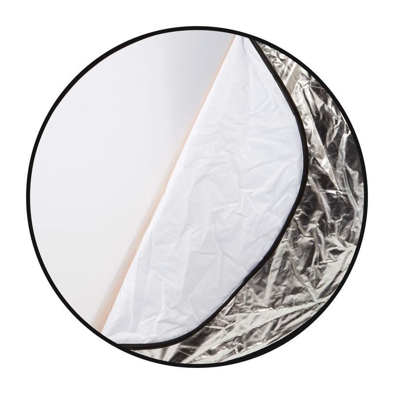 60cm Portable 5-in-1 Collapsible Light Reflector Studio Photography Multi Round