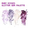 Paleta De Sombras Ruby Kisses Glitter 4 tonos Morados Gem