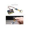 1.51inch Transparent OLED Display Module 128×64 Resolution Light Blue Color