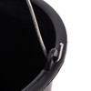 Black plastic builders bucket water mixing palstering 5 L