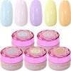 NailRecipe E1-5 Nail Gel Nail Color Gel Set of 5