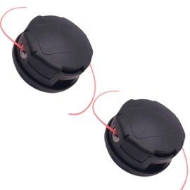 2 Pack SRM-225 Trimmer Head FOR Echo Eater Speed-Feed 400 SRM-230 SRM-210 SRM2100 SRM225 PAS210 PAS225 PAS230 PAS260 Shiandaiwa T195S T220 T222 T230 T231 Fit Most Echo SRM Straight Axle Trimmer
