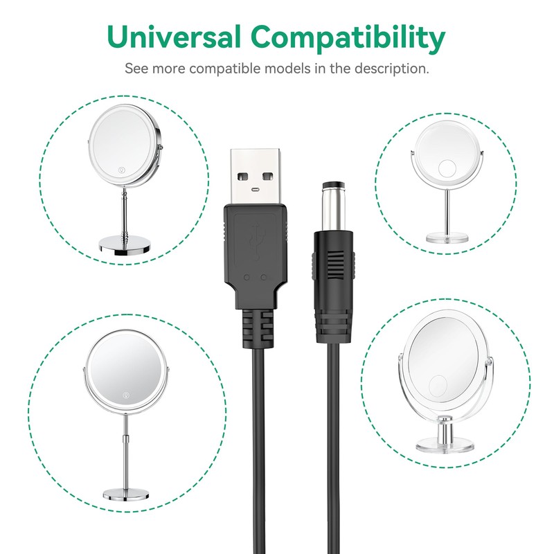 FITE ON USB Charging Cable Power Supply Charger Cord Lead