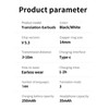 Language Translator Earhooks Bluetooth 5.3 Support 144 Languages Online Translation