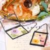 Landhoow 8 Pcs Double Glass Frame for Pressed Dried Flowers