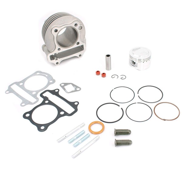 Glixal 52mm Big Bore Cylinder Kit Rebuild Kit GY6 49cc