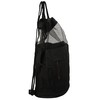 Ensign Peak Polyester with Nylon Mesh Drawstring Backpack