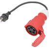 as – Schwabe adapter cable, earthing contact plug 230 V/16