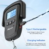 Fishfun Rechargeable Fish Scale, Digital Hanging Fish Weight Scale with