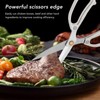 Kitchen Scissors All Purpose Stainless Steel Scissors Food Cooking Scissors