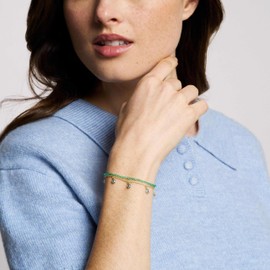 Fossil Women's Sutton Evil Eye Brass Multi-Strand Bracelet