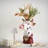 Blowing Bubble Art Vase, Animal Face Vase, Modern Home Decor