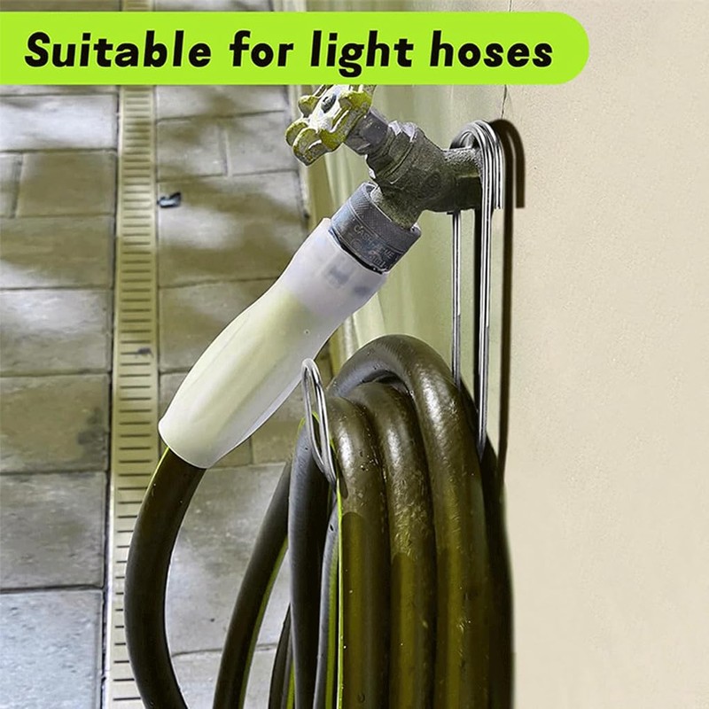 2pcs, Hose Hooks, Stainless Steel Hose Strong Durable Suitable for